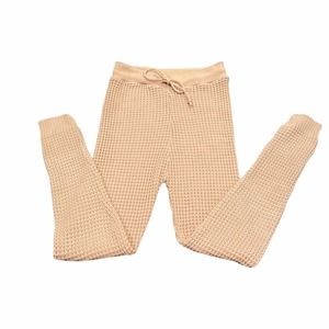 Nasty Gal knit pink pants size medium